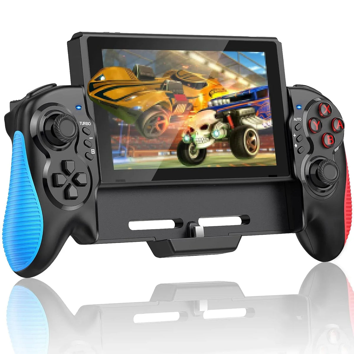 Dual Color Wired Gamepad with 6-axis Somatosensory and Dual Vibration For Switch Gaming Console STK-7037A&B