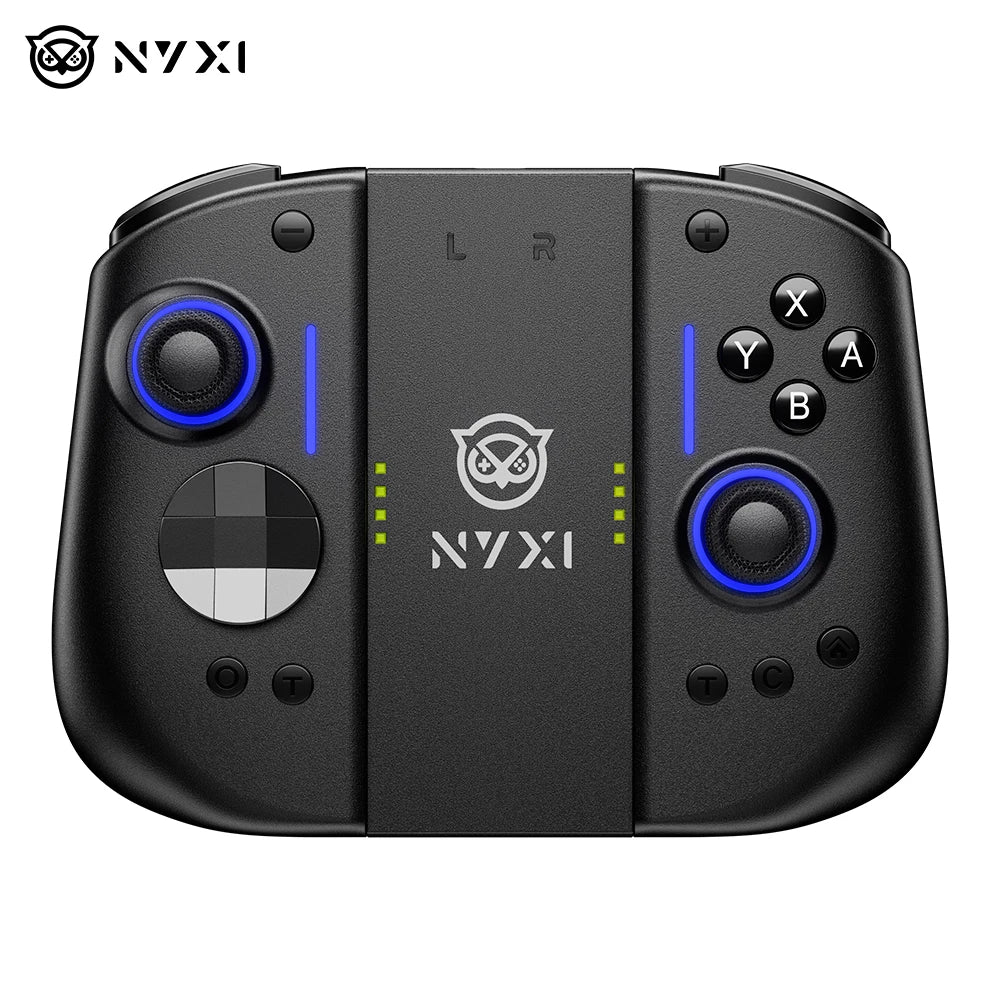 NYXI NJ22 Magnetic Modular Controller for Switch 2, Hall Effect Joystick No Drift, 9-Axis Gyro, Full Mechanical Buttons, Wireless Gamepad for PC/Switch OLED