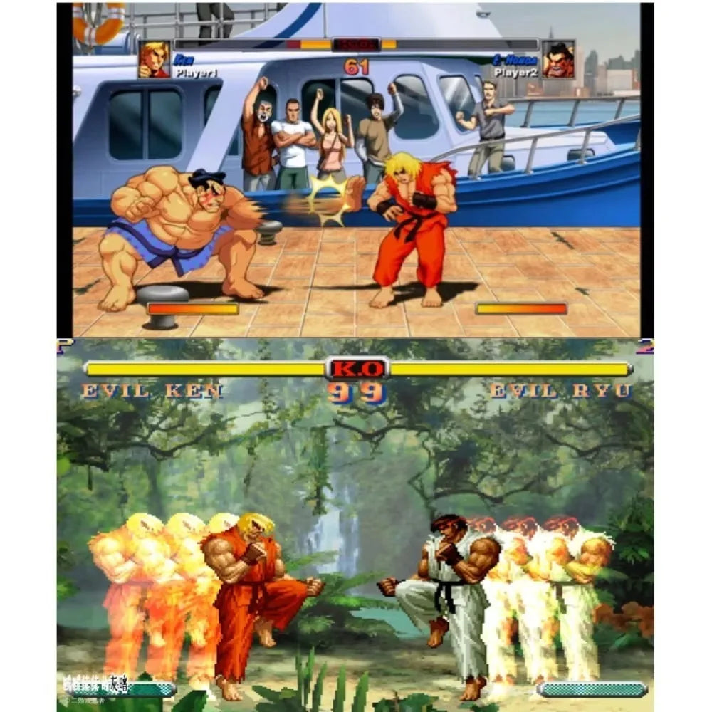 Entertainment English Version Super Street Fighter 2 GBA Game 32-bit Electronic Console Ink Cartridges Game Card DS NDSL USA/EUR