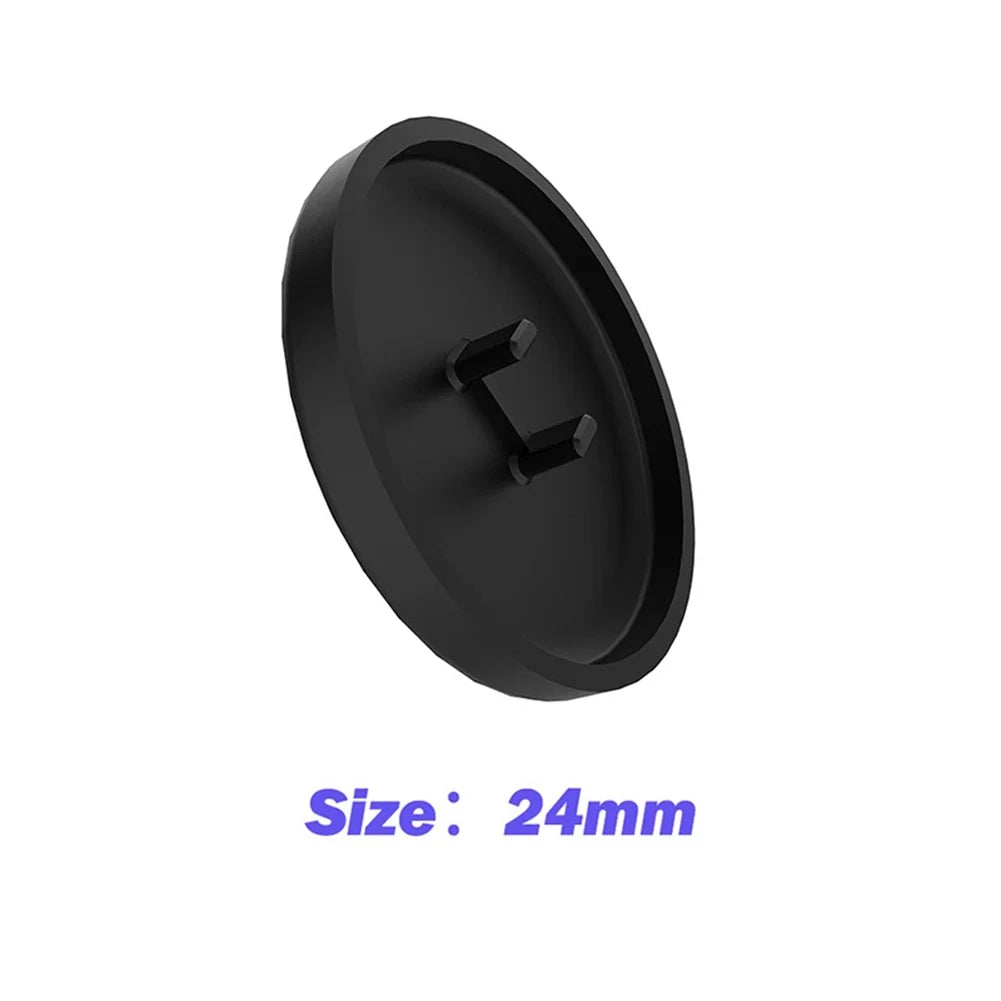 popop 14Pcs Mini HitBox Arcade Fight Stick Switch Button Caps Mechanical Keycap for Kailh Choc Low-Profile Switch V1 Black