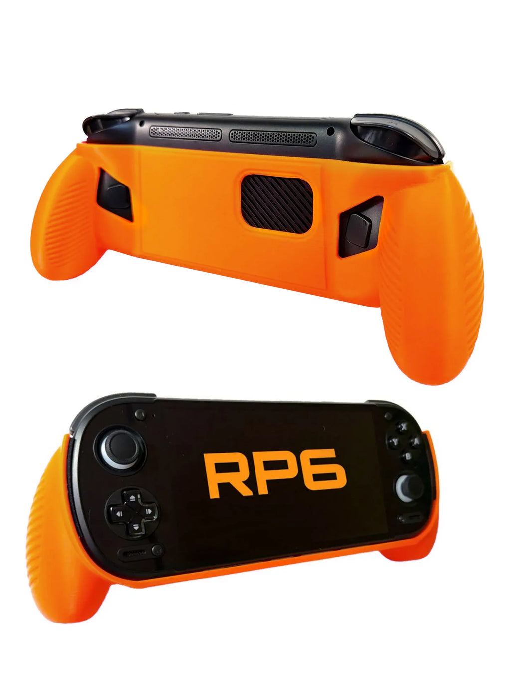 3D Printed Grip for Retroid Pocket 6 (RP6) with Stand