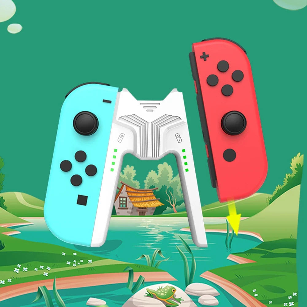 Charging Dock Grip for Nintendo Switch & OLED Joy-Con