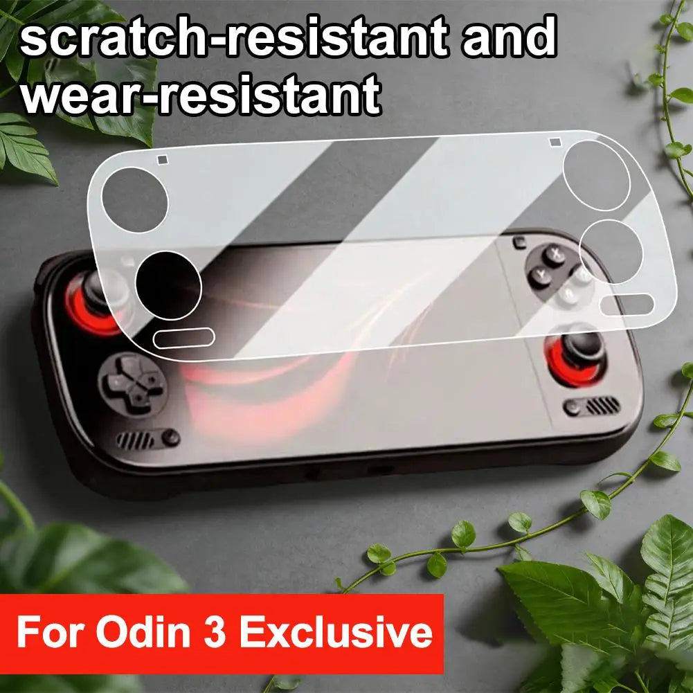Tempered Glass Screen Protector for Odin 3 HD Anti-Scratch Screen Protector Protective Film for Odin 3 Handheld Game Console
