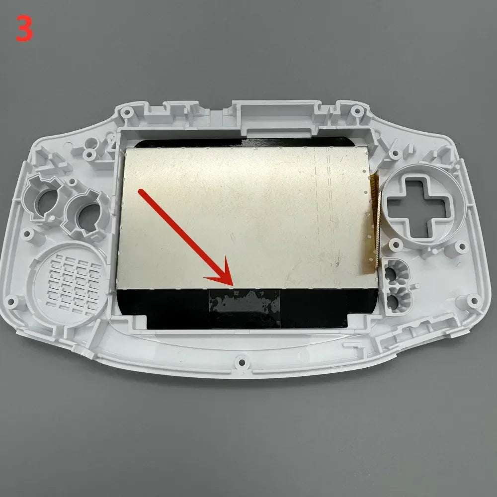 GBA IPS LCD Screen Kit No Shell Cutting Required Easy Install 2.9" High Bright IPS Display 480*720 Shell Set for Gameboy Advance