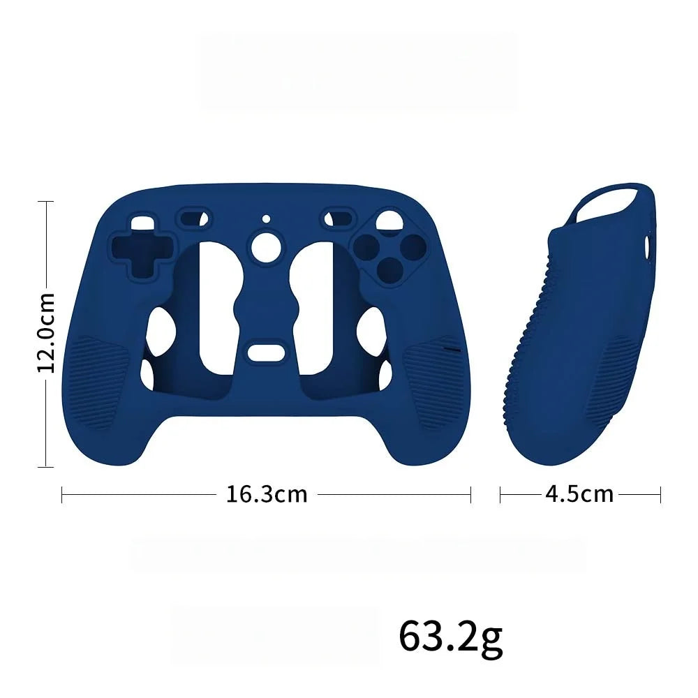 Silicone Cover Case for Steam Controller 2 Gaming, Protective Case Soft Skin Cover Full Protector Anti-Drop Protective Sleeve