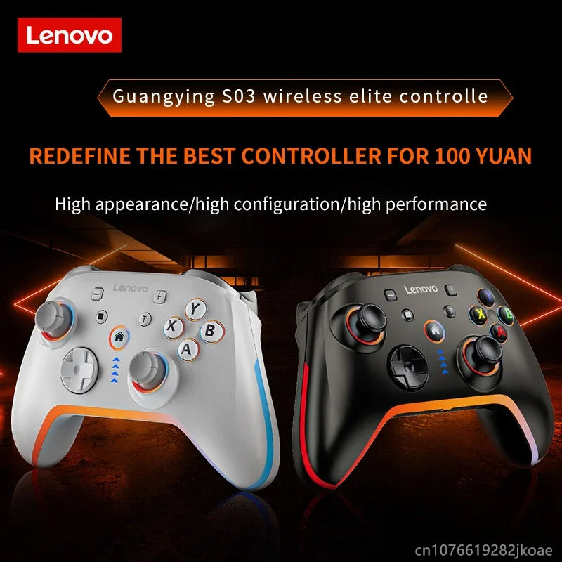 Lenovo S03 Wireless Gamepad Hall Trigger for Switch PC Android