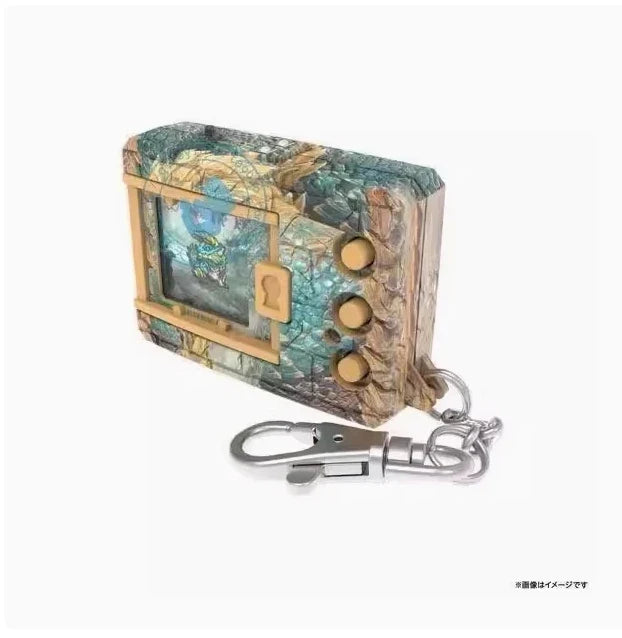 Bandai Digimon Adventure 02 Digivice, D3 V-mon Wormmon Model