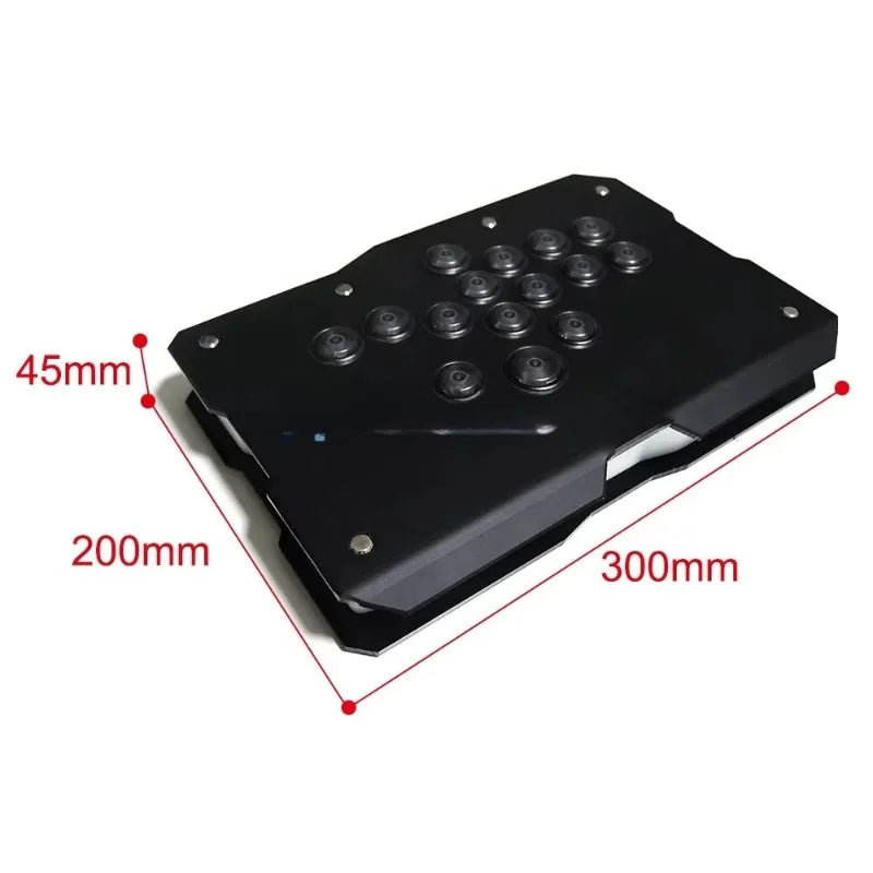 FunFortress Hitbox Battle Stick for Street Fighter 6, PC/PS4