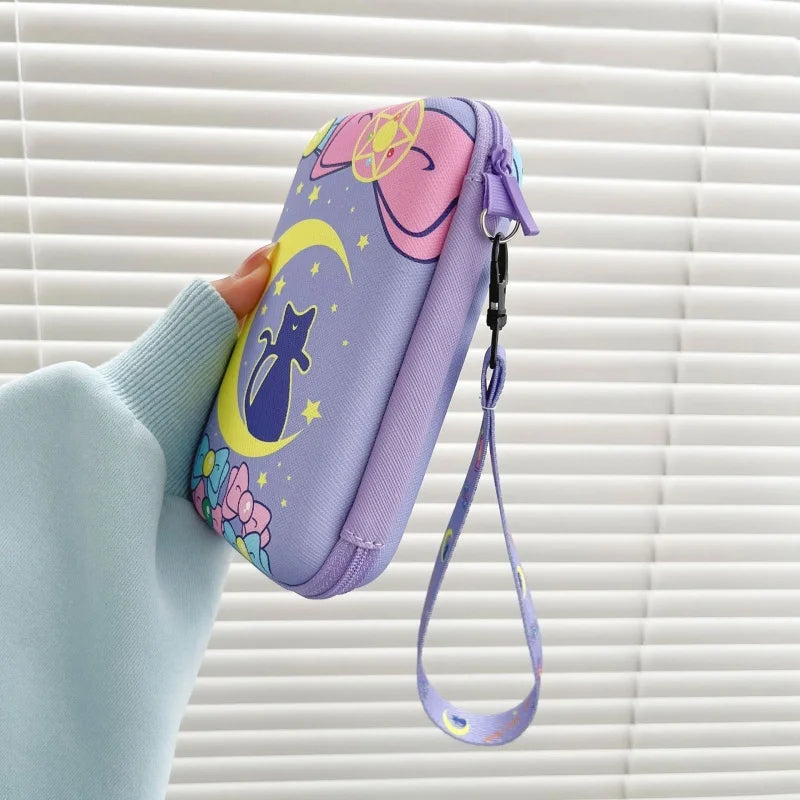 Universal Storage Bag for Phone Solid-state Drive Handheld Gaming Console Headphones Digital Products Universal Storage Pouch