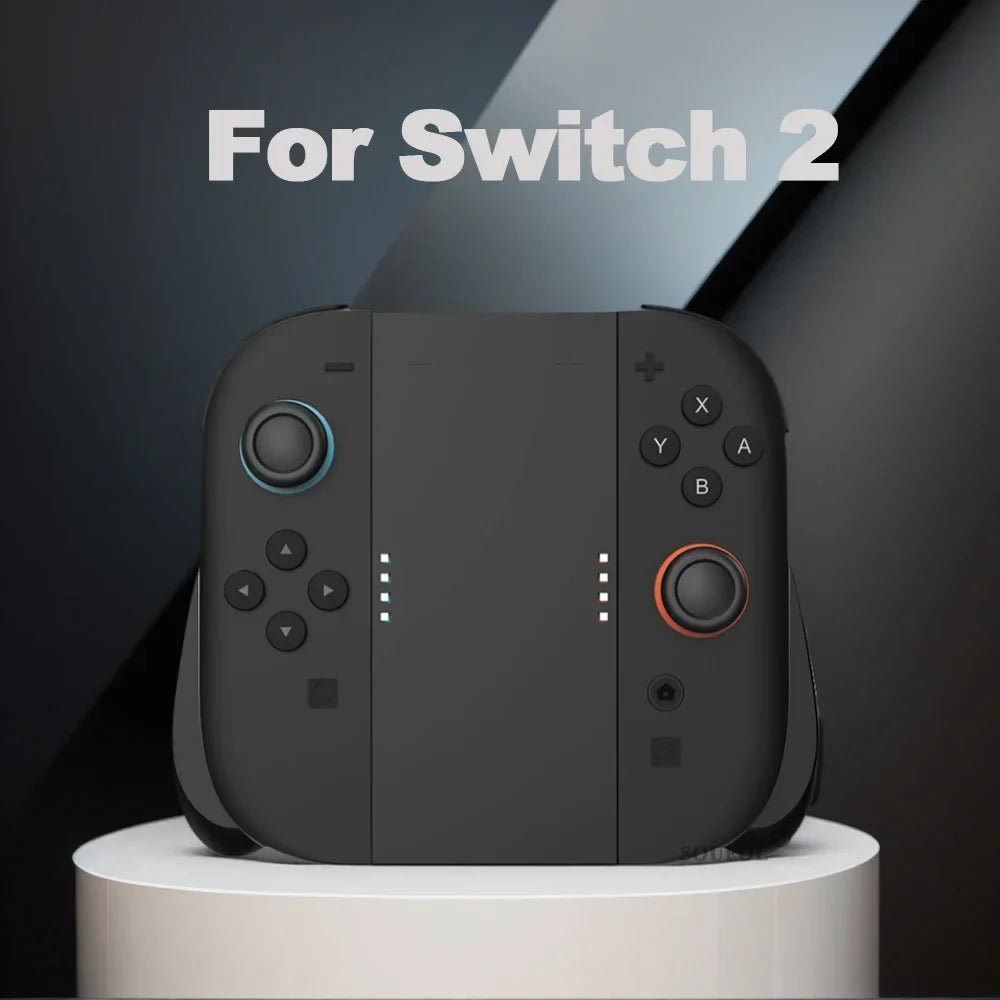Grip for Nintendo Switch 2 Joy-Con, With/Without Charging Dock