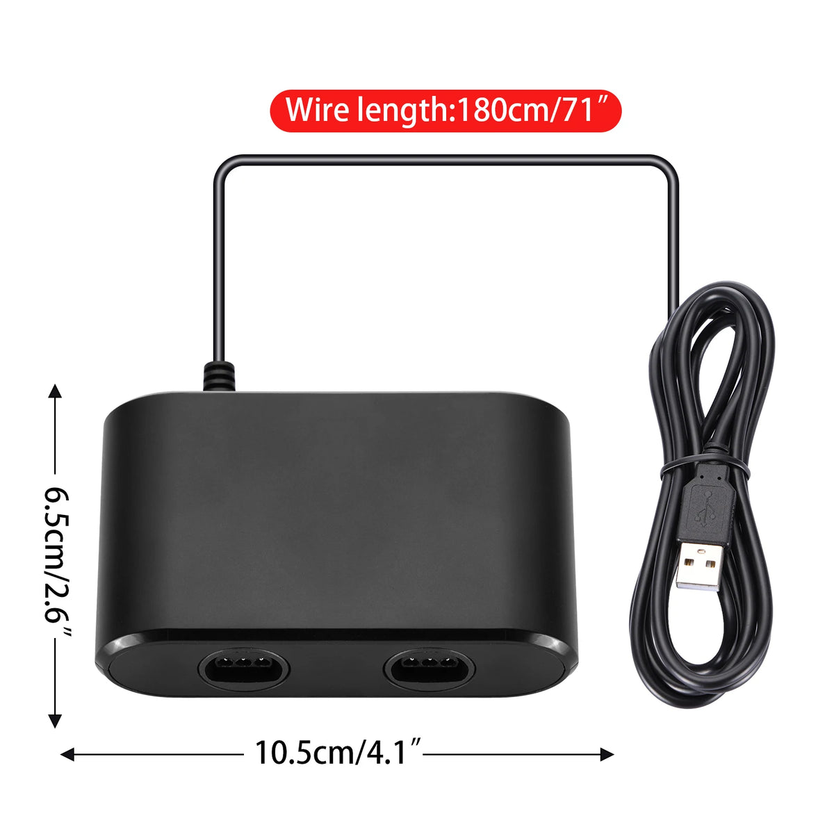 Two-Port USB Adapter for N64 Controllers on PC and Switch