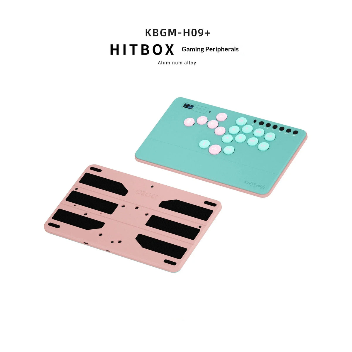 Keyboard Doio Hitbox Aluminum Alloy Mechanical Switch Game Keypad Kbgm H09+ Stickless Fighting Controller For Ps5 Switch Steam