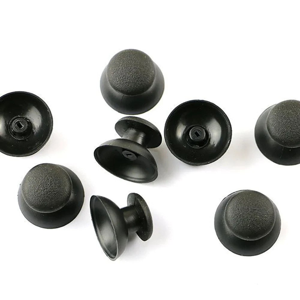 10Pcs For PS2 Joystick Cap For Sony PlayStation2 PS2 Controller Small Hole 3D Analog Joystick Mushroom Head Caps Part Replace