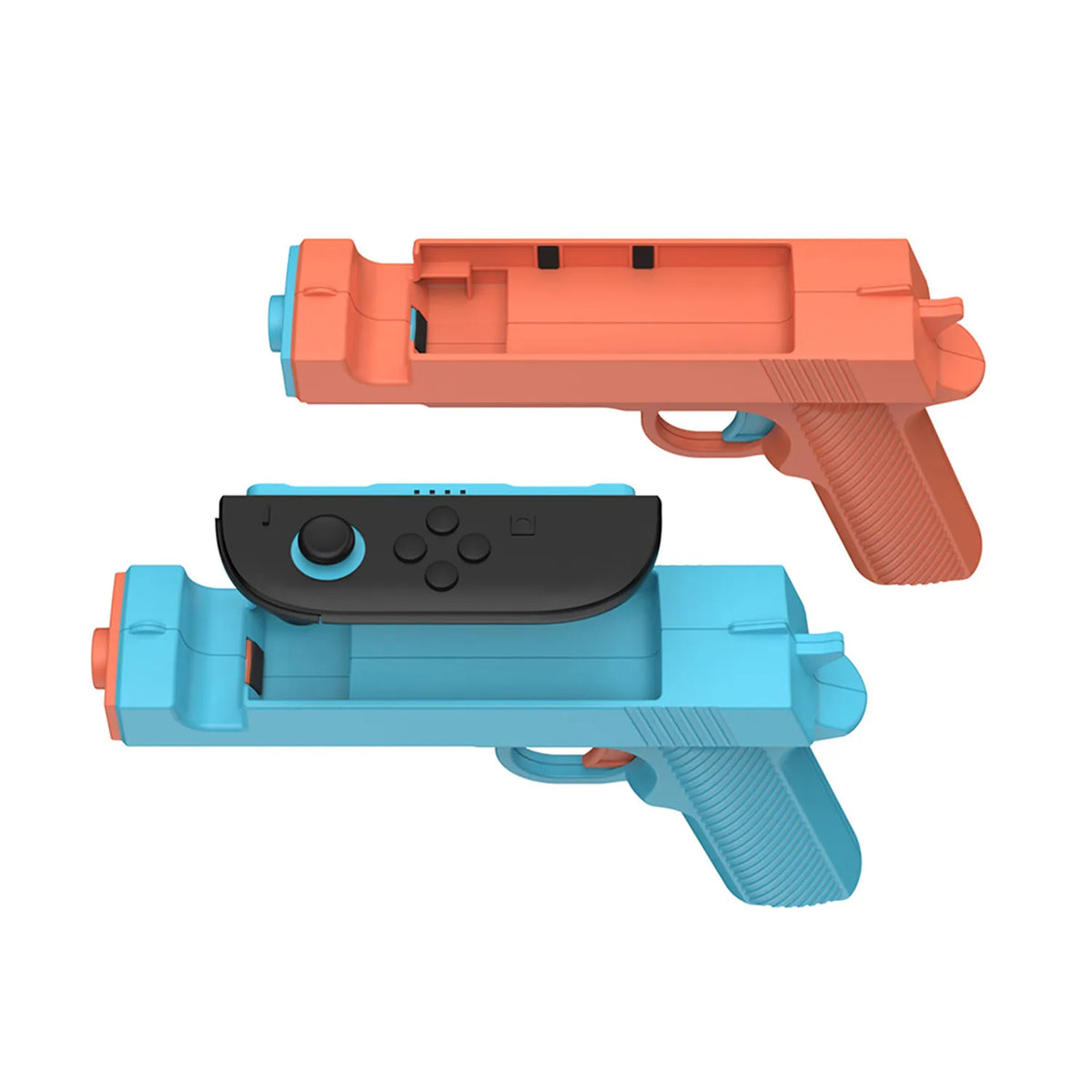 Shooting Gun Grip for Switch OLED, Switch 2 Joy-Con, 2-Pack