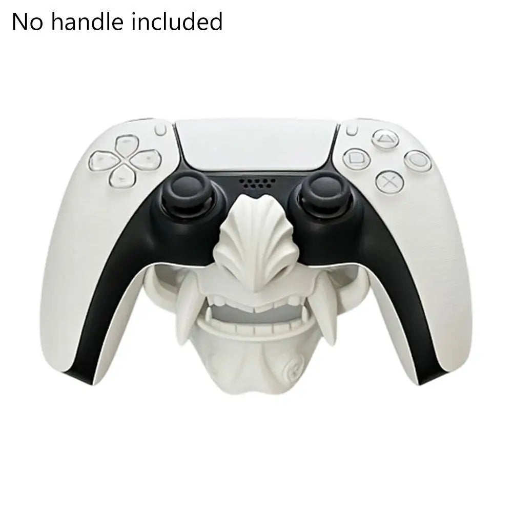 PS5 Controller Ghost Mask PLA Display Stand White Holder