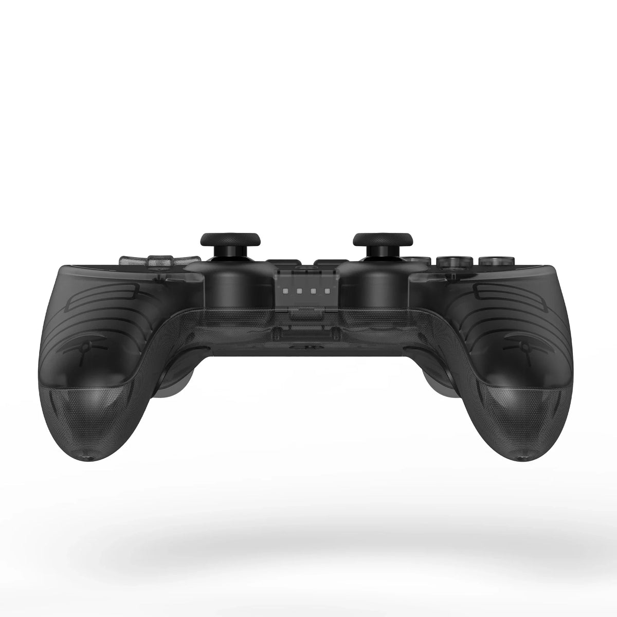 8BitDo Pro 2 Bluetooth Controller Gamepad Handle for Nintendo Switch 2, PC, Mac Transparent Black Edition)