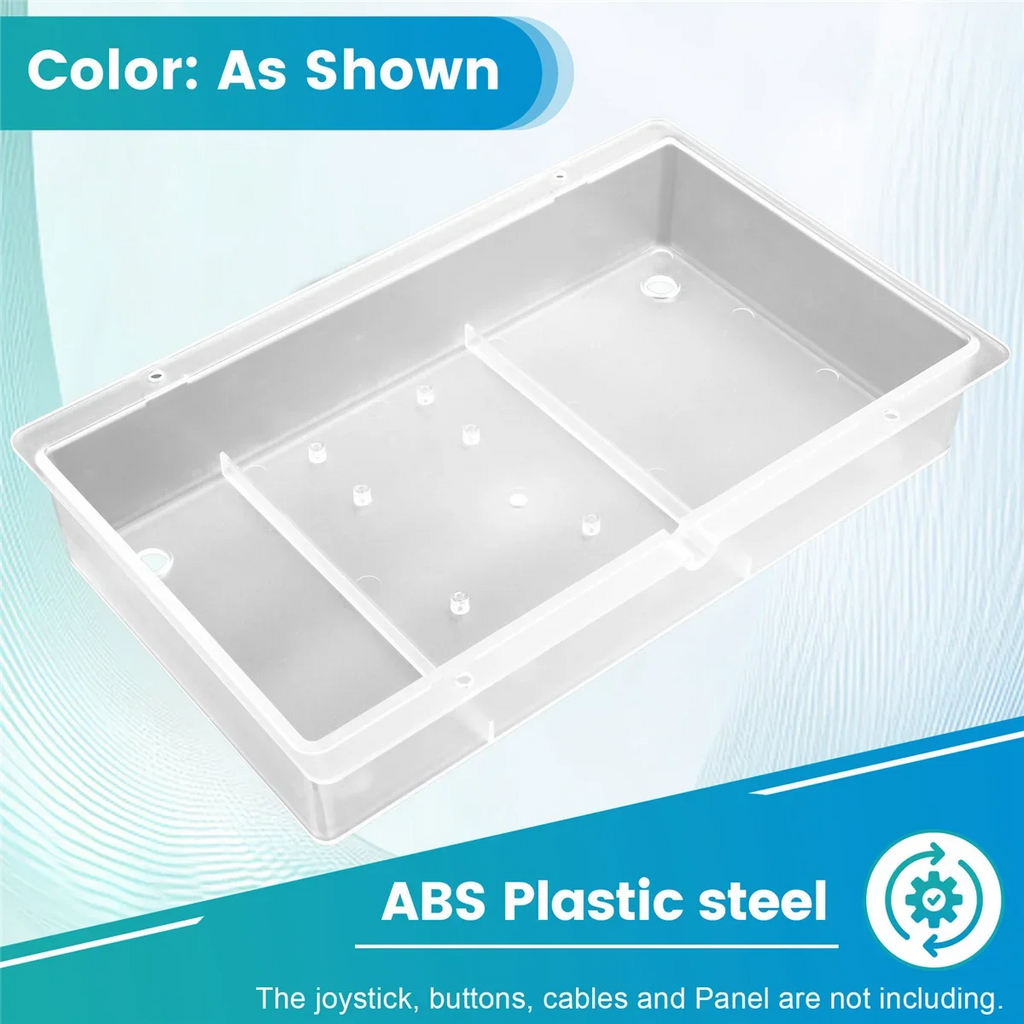 GET! DIY Arcade Joystick Acrylic Panel Case for Arcade Game Machine DIY Can Be Installed Joystick Button for Retro Video Game