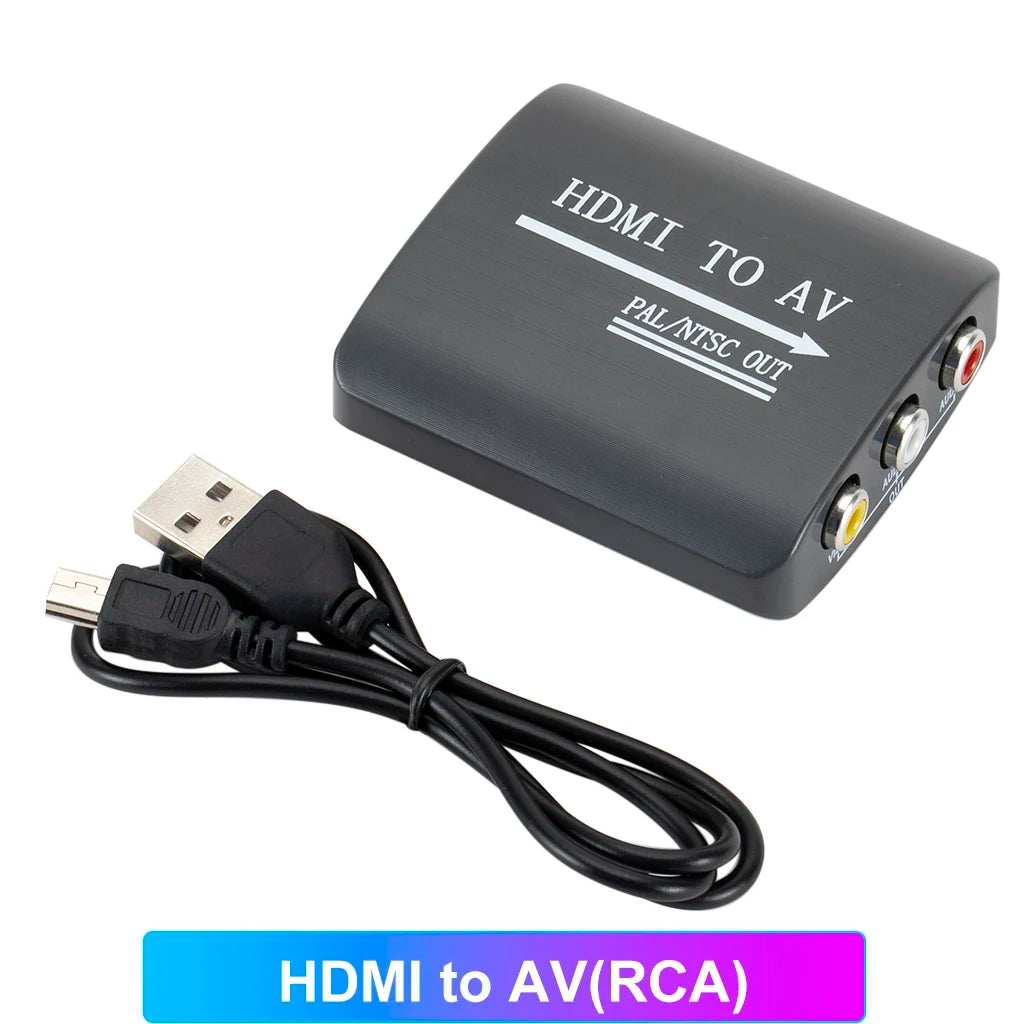 N64 AV to HDMI or HDMI to AV RCA Video Converter for N64