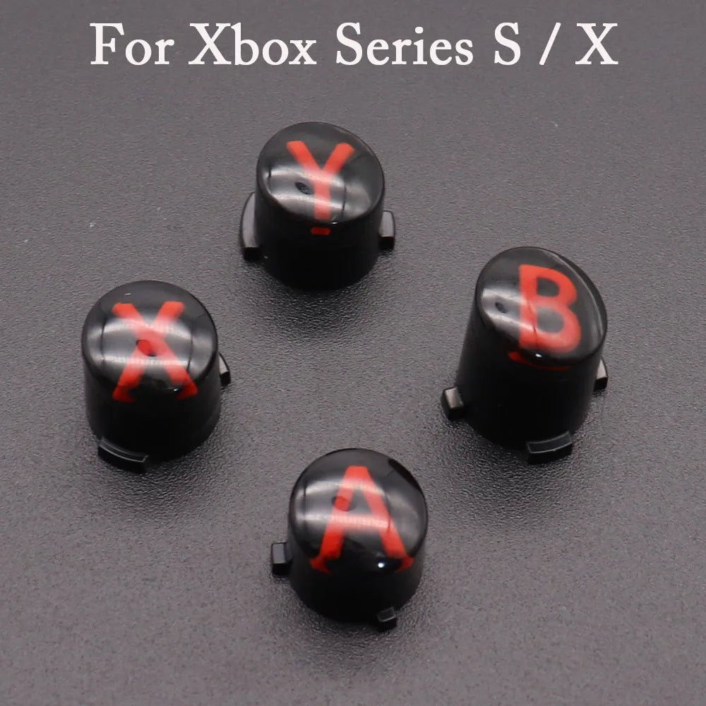 1 Set for Xbox Series S/X Controller Replacement ABXY Button Kit for Xbox One S Elite Series 1/2 Gamepad Button Accessories