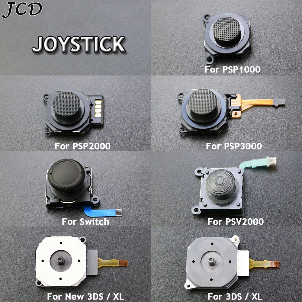 JCD 1piece 3D Analog Sensor Stick Joystick for PSP 1000 2000 3000  PSV2000 for Switch Joycon For 2DS 3DS XL LL New 3DS XL LL