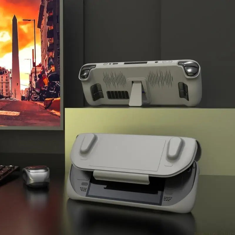 F62C TPU Protective Case with Kickstand for Steam Deck