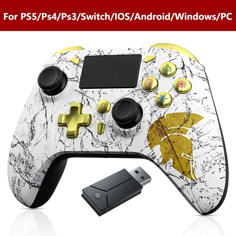 Wireless Controller for PS5 with Dual Motor, Touchpad, Turbo