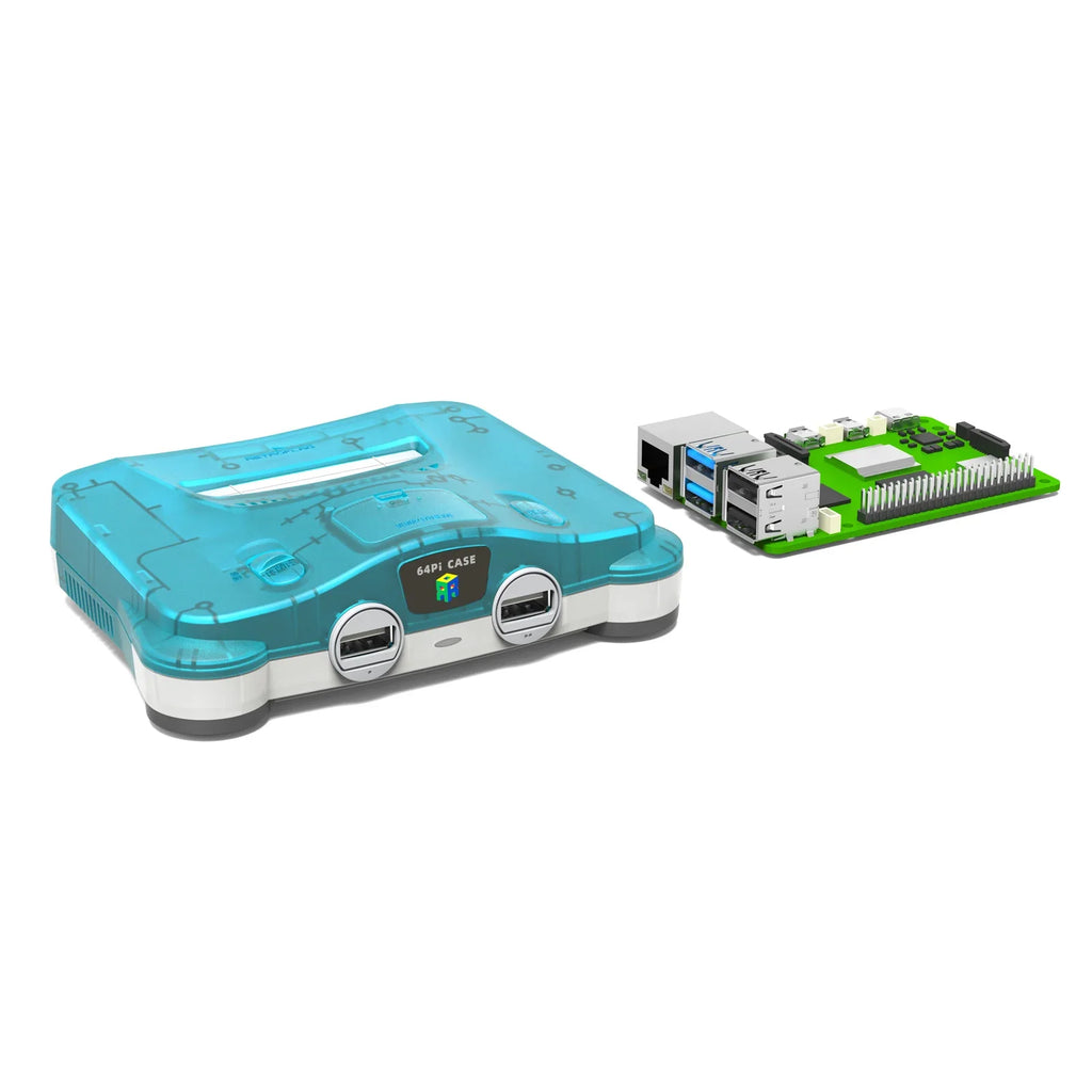 RetroFlag 64Pi Case for Raspberry Pi5, SD Card Storage, Safe Shutdown and Safe Reset, MetaData in Emulation Station Auto Saved