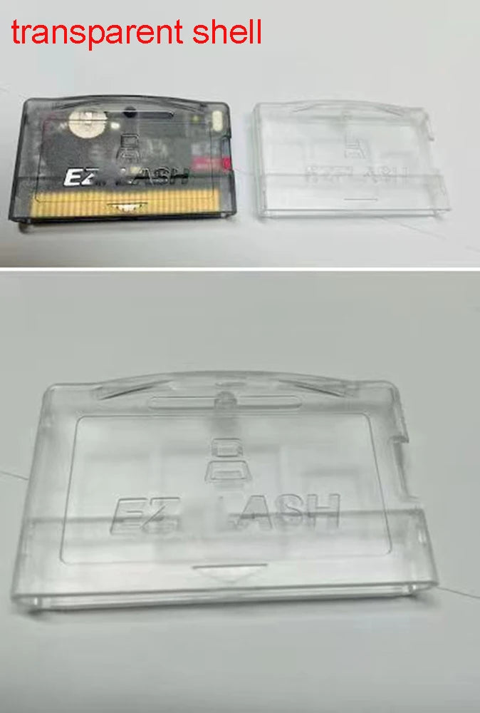 Transparent replacement Shell For EZ-FLASH OMEGA Definitive Edition EZ4 EZODE game cartridge
