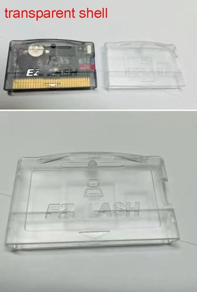 Transparent replacement Shell For EZ-FLASH OMEGA Definitive Edition EZ4 EZODE game cartridge