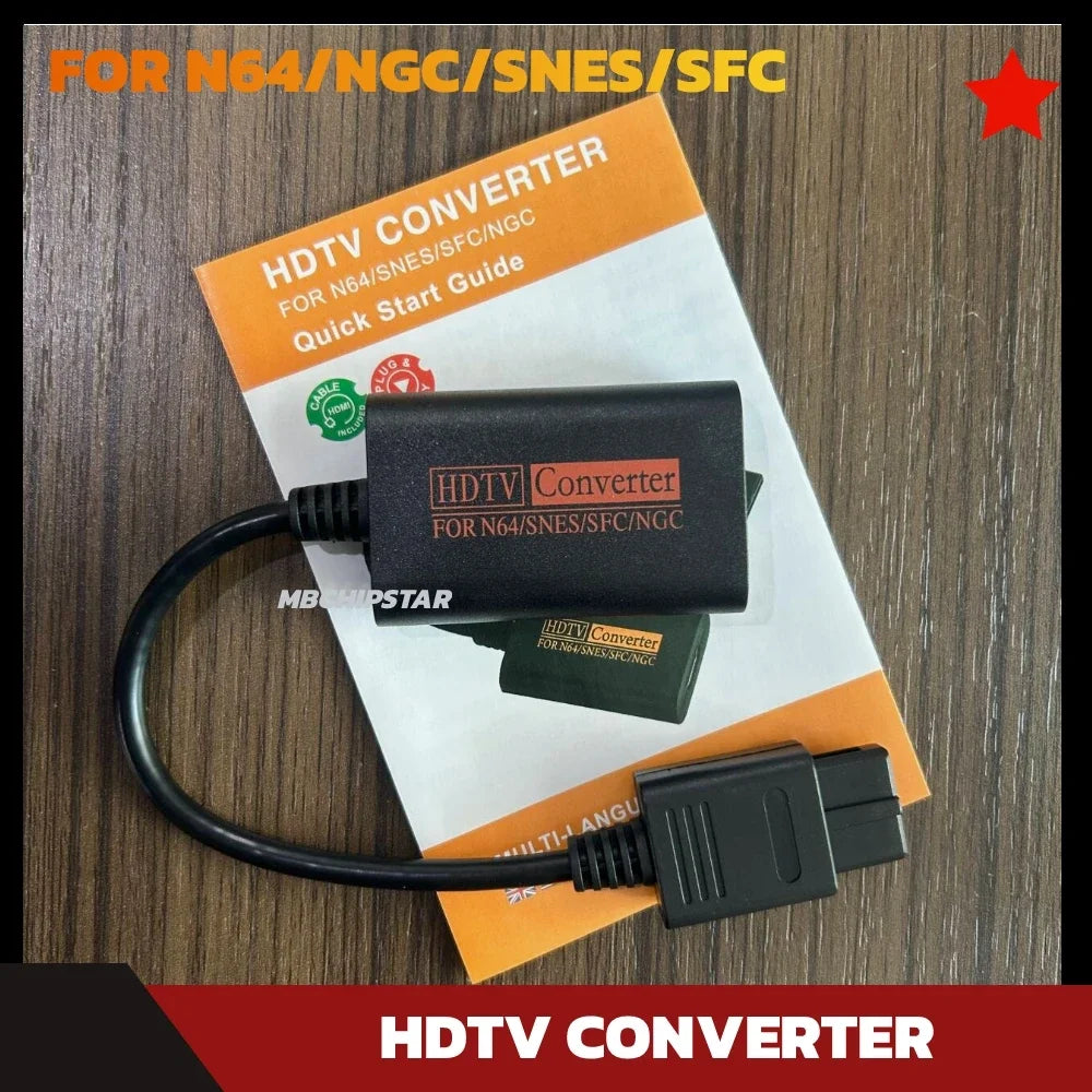 N64 to HDMI Converter for N64 GameCube and SNES Consoles