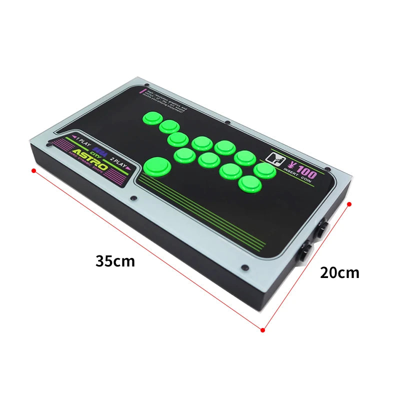 RAC-J800B All-Button Hitbox Arcade Controller for PC