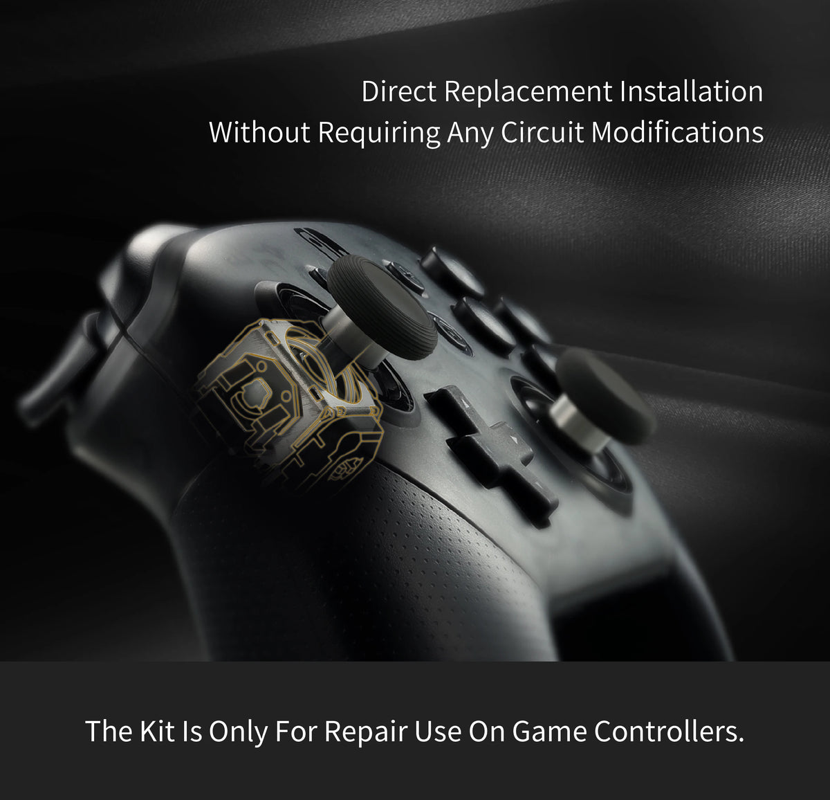 GuliKit NS51 TMR Nintendo Switch Pro/PS5/PS4/Xbox Joystick