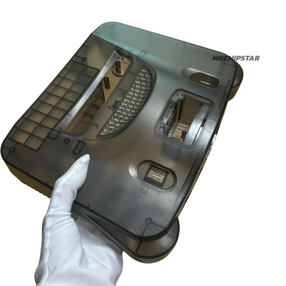 Translucent Clear Replacement Housing Shell 10 Optional Colors Fit All Region for N64 Classic Retro Video Game Console Case