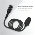 HDMI Adapter For N64 SNES SFC GameCube GC Retro Console 720P Output Plug and Play No Extra Power 24cm Cable