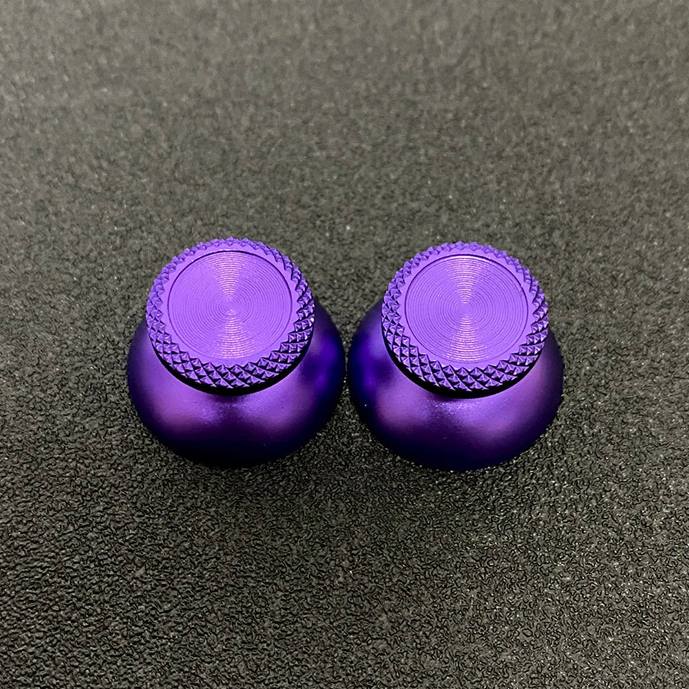 1pair Aluminum Metal Analog Joystick thumb Stick Grip Cap For PS5 Controller Gamepad Rocker Caps Thumbstick Accessories
