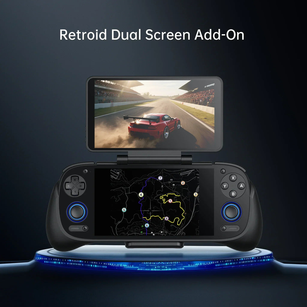 Retroid Pocket 4 Pro Dual Screen Add-on, 5.5-inch OLED Back Clip