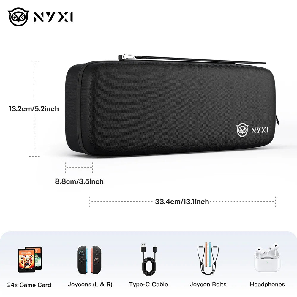 NYXI Odyssey Case for Hyperion 3, Stores 24 Game Cards