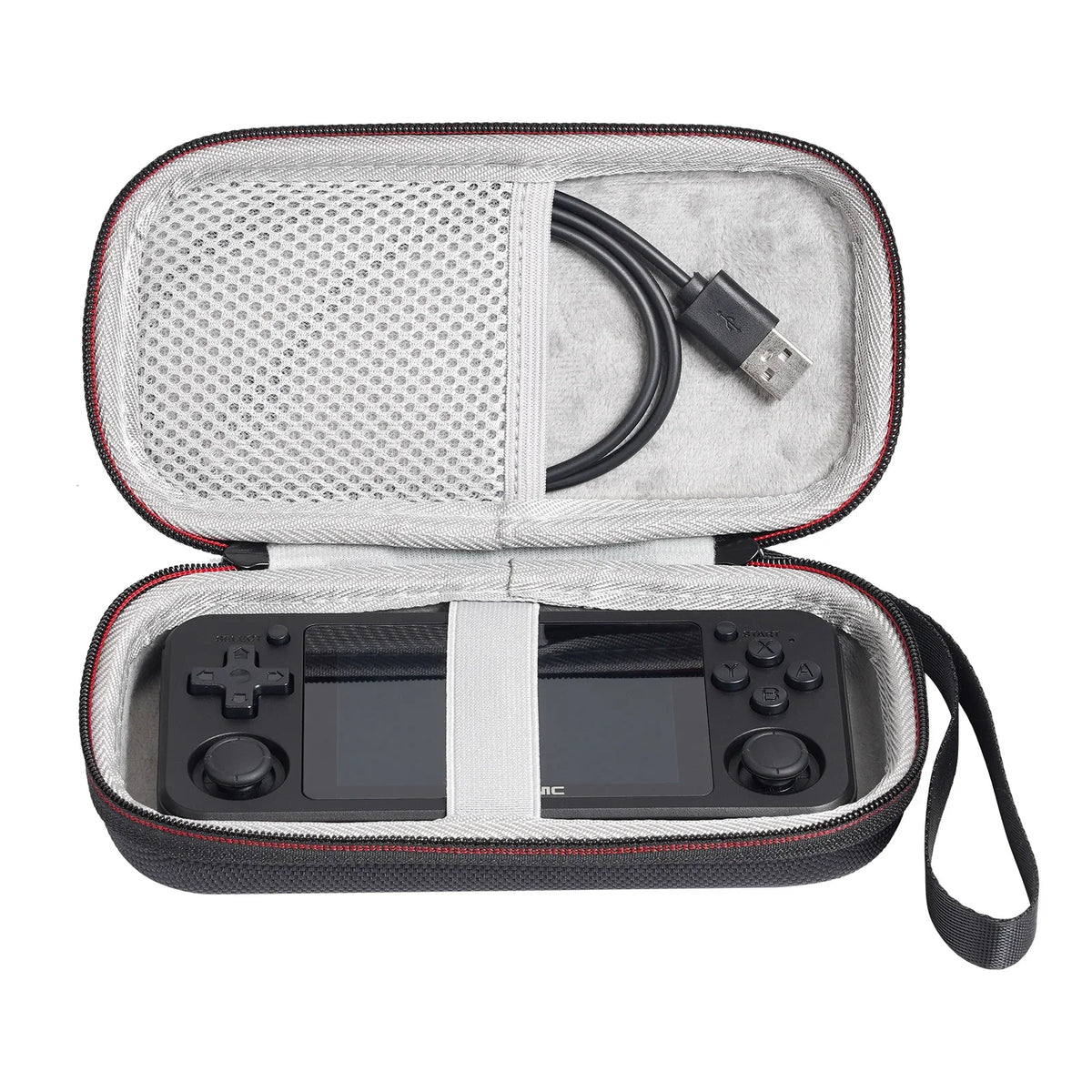 Hard Carrying shell Travel Case for RG351M/RG351MP/RG351P/RG350M Handheld Retro Game Storage Video Console Holder Organizer bag