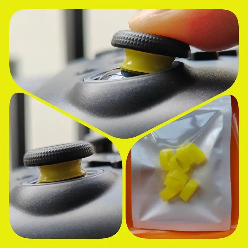 FARAJIAJ Rubber Ring Covers for PS5, Switch Pro & Steam Deck 8Pcs