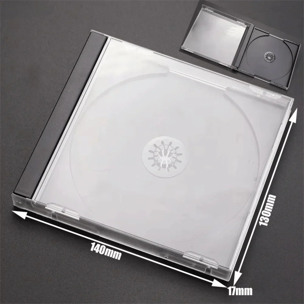 1pcs Plastic CD Game Cover Protective Design Replacement Accessory Game Disk Holder for PS1 PS2 PS3 PS4 PS5 Xbox WII