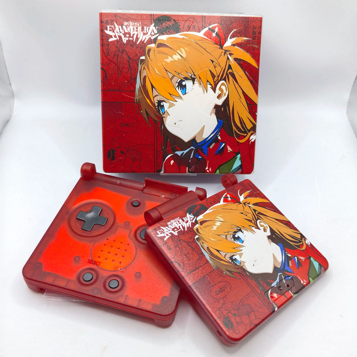 GBA SP Color Printed Replacement Shell, Creative DIY Housing