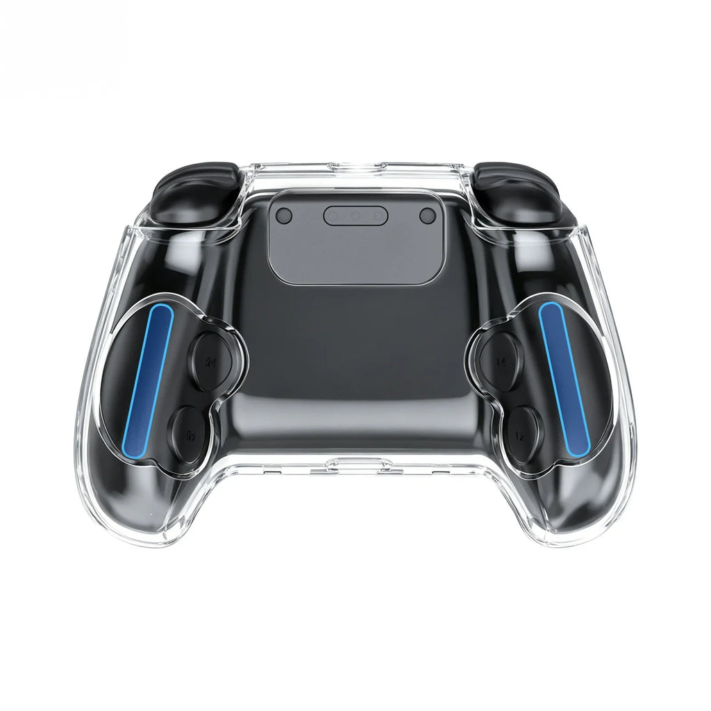 Transparent PC Hard Case for Steam Controller 2 Crystal Clear Full Protective Cover Anti-Scratch Gaming Controller Accessories