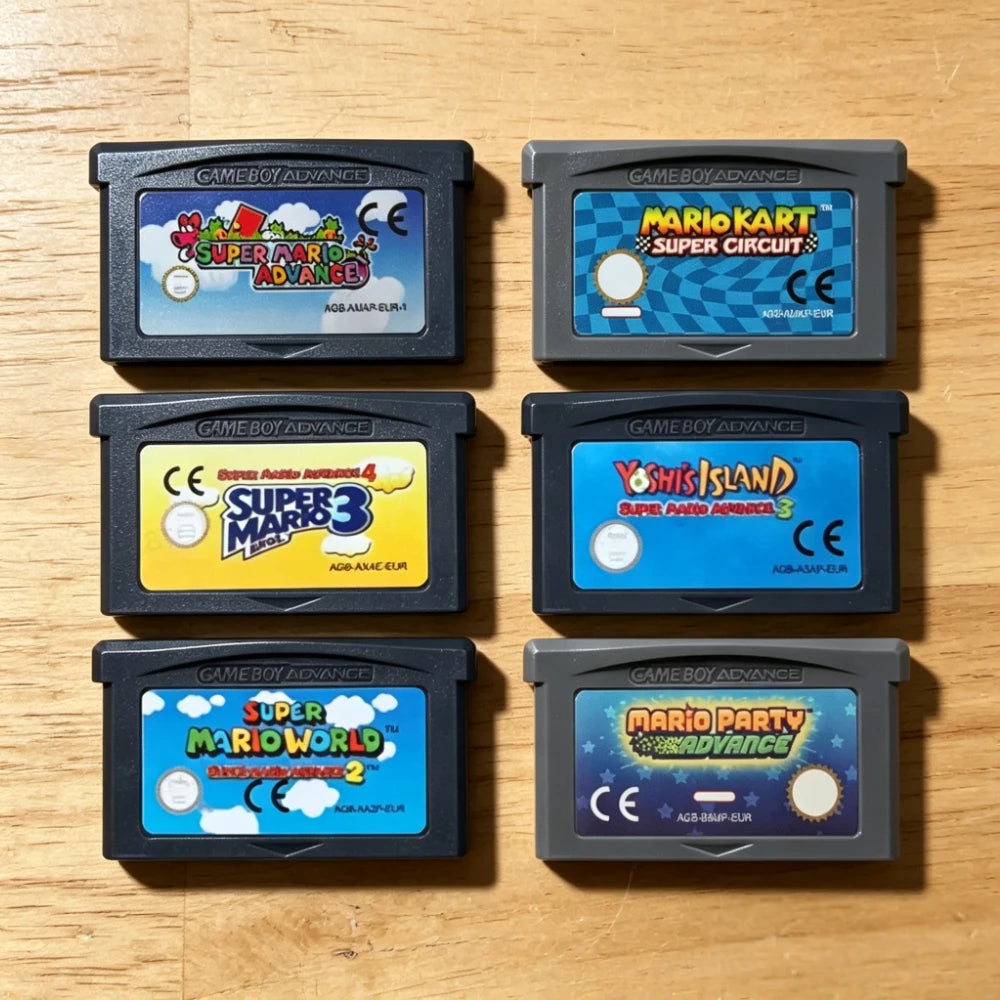 EUR Game Cartridge Mixed Collection RPG Tactical Action Shooting European Version for Game Boy Advance GBA SP DS Classic Game