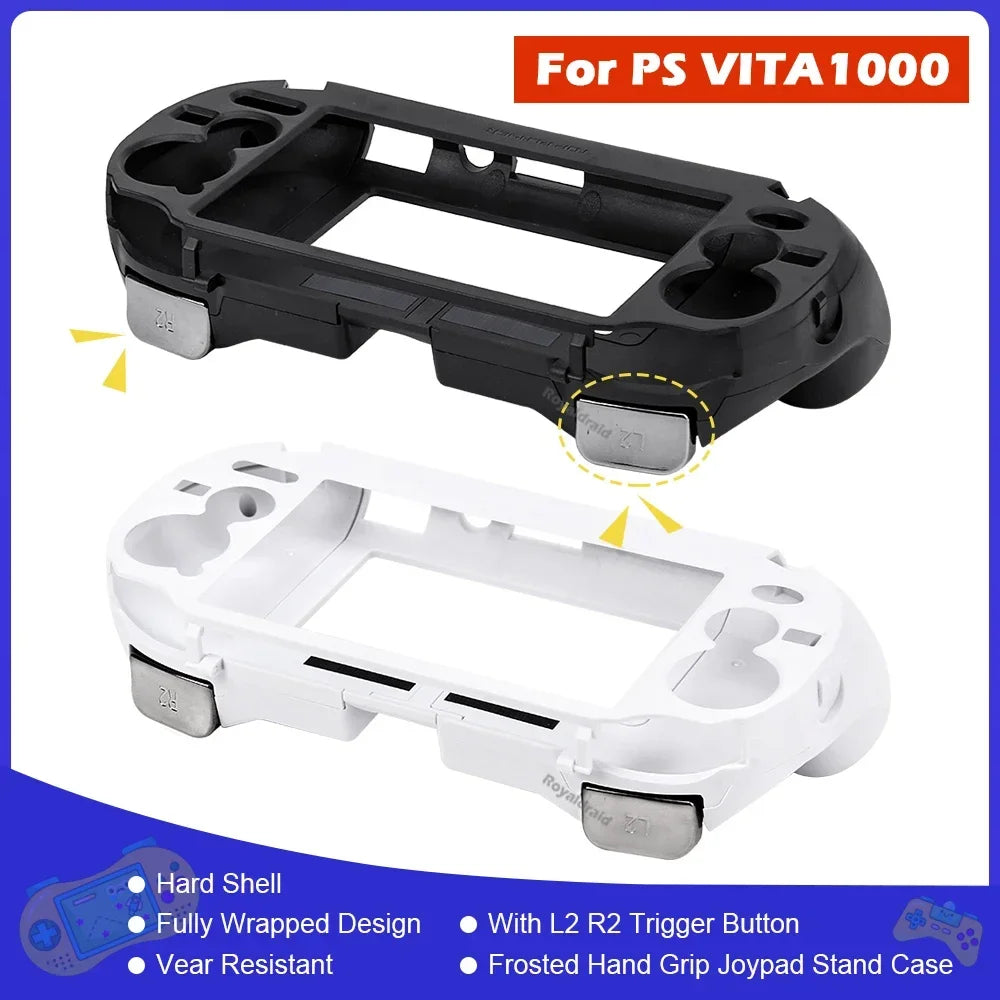 Hand Grip Joypad Case for PS Vita 1000, L2 R2 Trigger Buttons