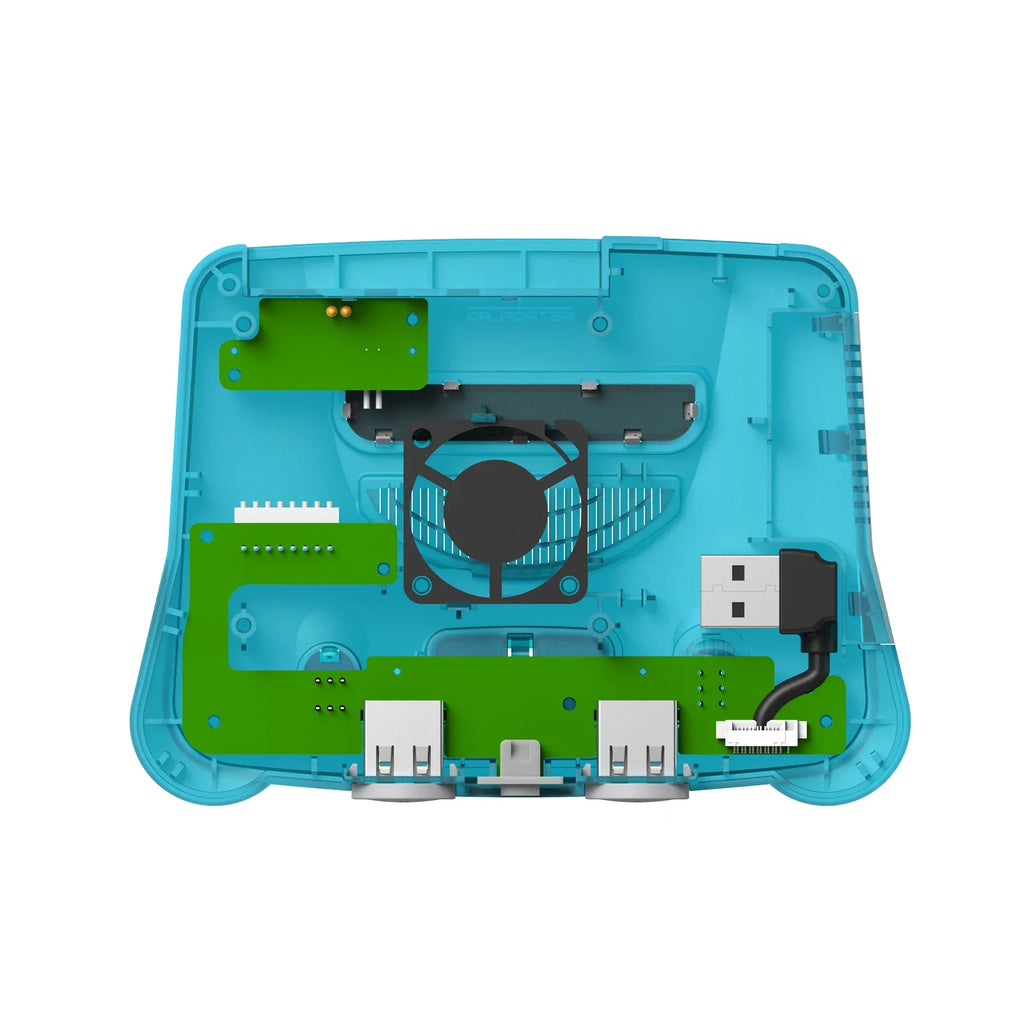 RetroFlag 64Pi Case for Raspberry Pi5, SD Card Storage, Safe Shutdown and Safe Reset, MetaData in Emulation Station Auto Saved