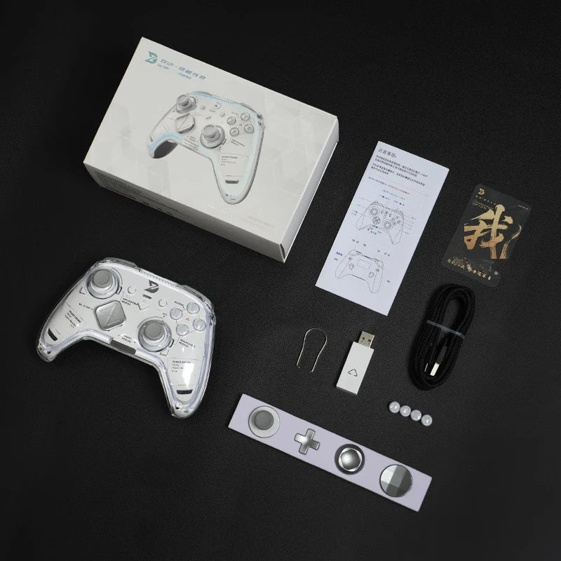 ZD Ultimate Legend Wireless Game Controller 3-Mode 3000+Hz Refresh Rate RGB Custom Switch Compatible with Switch2 PC NS TV Steam