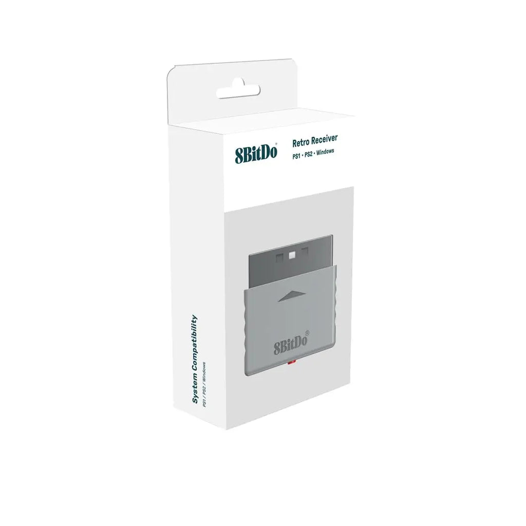 8Bitdo Retro Receiver Adapter Dongle for PS1 PS2 Windows Support Xbox Series / Xbox One Controller Switch Pro PS5 PS4 Gamepad