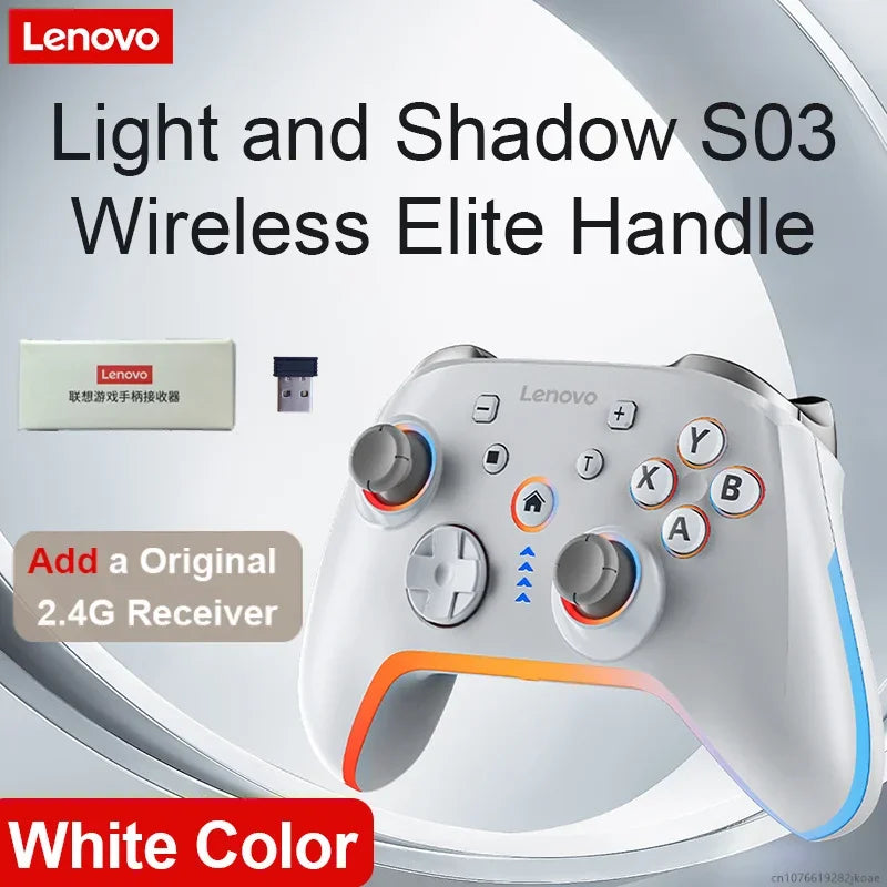 Lenovo S03 Wireless Gamepad Hall Trigger for Switch PC Android