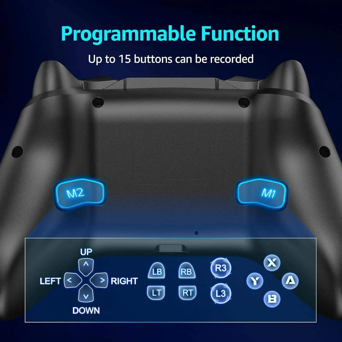 Bonadget RH-617 Wireless Controller for Switch Lite, OLED, PC