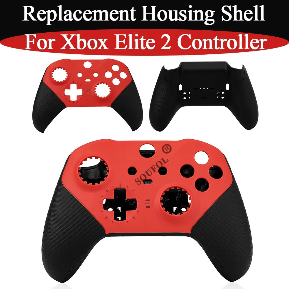 New 3color Stylish Housing Face Back Case For Xbox Elite2 Replacement Top Bottom Cover Shell For Xbox Elite2 Controller Accessor